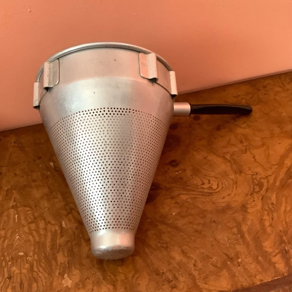 Vintage West Bend Co. Aluminum Cone Colander Ricer Strainer Sieve Replacement